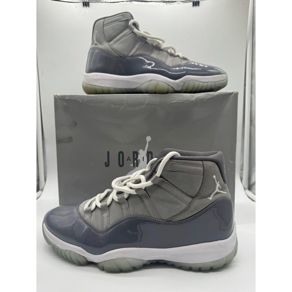 Air Jordan 11 Retro Cool Grey 2021 CT8012-005 Mens Size 13 Grey White High Top